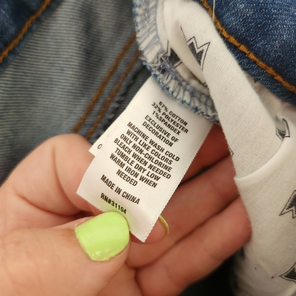 Crown & Ivy Jeans NWT womens size 14 wide leg stretch denim Sutton wash - Picture 6 of 7